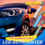 Windbetriebene LED-Autolichter (2 Stck)