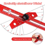 Anreißnadel für Holzbearbeitung, Markierungslinienlineal