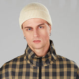Warme Strickmütze aus Wolle