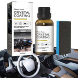 Kunststoffteile mit Kristallbeschichtung