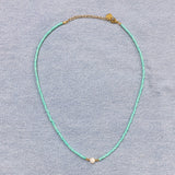 Halskette aus Süßwasserperlen