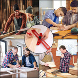 Anreißnadel für Holzbearbeitung, Markierungslinienlineal