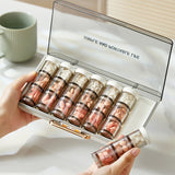 Tragbare wöchentliche Pillendose mit großem Fassungsvermögen