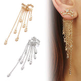 Sternquaste Ohrringe im böhmischen Stil