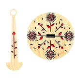 Handgelenksgarnhalter aus Holz