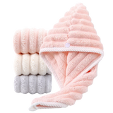 Koralle Samt Haartrocknermütze