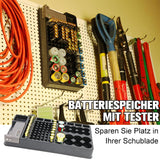 Batteriespeicher mit Tester