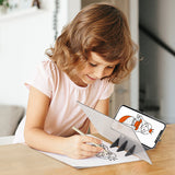 Transluzente Zeichentafel Werkzeug zum Zeichnen lernen