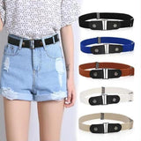 Super Elastischer Schnallenfreier Gürtel