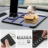 Antirutschmatte mit Handyhalterung