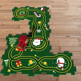 Puzzlespielzeug für Kinder mit Schienenfahrzeugen