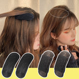 Unsichtbare flauschige Haarspange