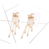 Sternquaste Ohrringe im böhmischen Stil