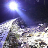 Multifunktionale LED-Taschenlampe mit starkem Licht