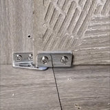 L-förmiges drehbares Glasscharnier