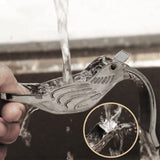 Vogelförmige Zitronenpresse aus Edelstahl