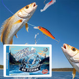 24 Tage Weihnachts-Countdown Angelzubehör-Set