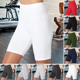 Einfarbige Atmungsaktive Yogahose