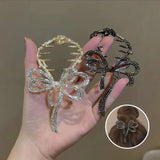 🎅Bogenknoten leicht-Luxus-Haarspange🎀