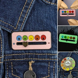 Broschen, die Ihre Stimmung ausdrücken