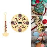 Handgelenksgarnhalter aus Holz