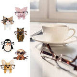 Tierförmige Halterungen für Brillen