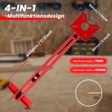 4 in 1 Oberfräse Fräsen Nut Halterun