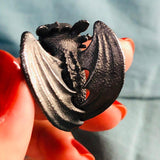 Verstellbarer Drachenpaarring (KAUFEN SIE EINEN KOSTENLOSEN)