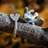 Verstellbarer Drachenpaarring (KAUFEN SIE EINEN KOSTENLOSEN)