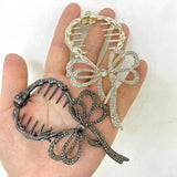 🎅Bogenknoten leicht-Luxus-Haarspange🎀