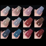 Hochdichter Glitzer-Nagelgellack