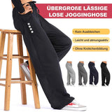 ¨¹bergro?e l?ssige lose Jogginghose, Unisex Sporthose