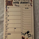 Briefpapier der mittelalterlichen Notizblock-Serie