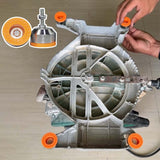 Füße der Schneidemaschine