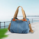 Segeltuch Umhängetasche mit großer Kapazität