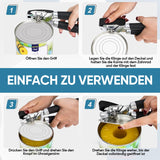 Multifunktionaler Dosenöffner aus Edelstahl
