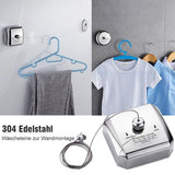 304 Edelstahl Teleskop Wäscheleine