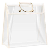 Transparente staubdichte Tasche