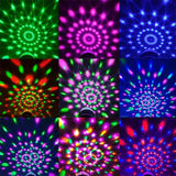 LED Disco Bunte rotierende Glühlampen