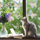 Bunte Fensteraufkleber