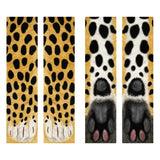 Socken mit 3D-Tiermuster