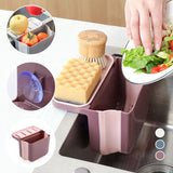 Teleskopischer Abtropfkorb für Küchenspüle