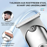 USB-Haarrasierer aus Edelstahl