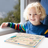 Hölzernes pädagogisches Labyrinthspielzeug für Kinder