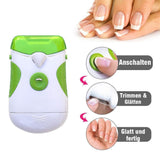 Bequee Elektrischer Nagelschneider mit LED-Licht