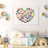 🦋Leuchtender Schmetterling Wandaufkleber