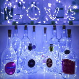 LED-Weinflaschenlichter Kork Nachtlicht DIY Decor Lift - Stück