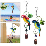 Dreidimensionales Papageien-Windspiel, Hängedekoration