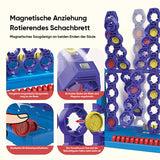 Rotierendes dreidimensionales Schachspiel