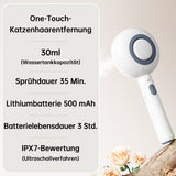 Sprühbürste für Katzen zum Entfernen von Haaren